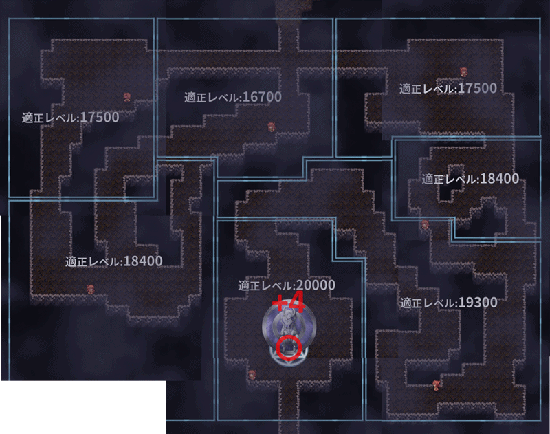 インフレｒｐｇ 全体マップと適正レベル ノーマルモードでマップ繋ぎ合わせ はるのブログ