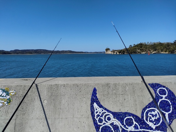 よがさきおはじきアート付近釣り